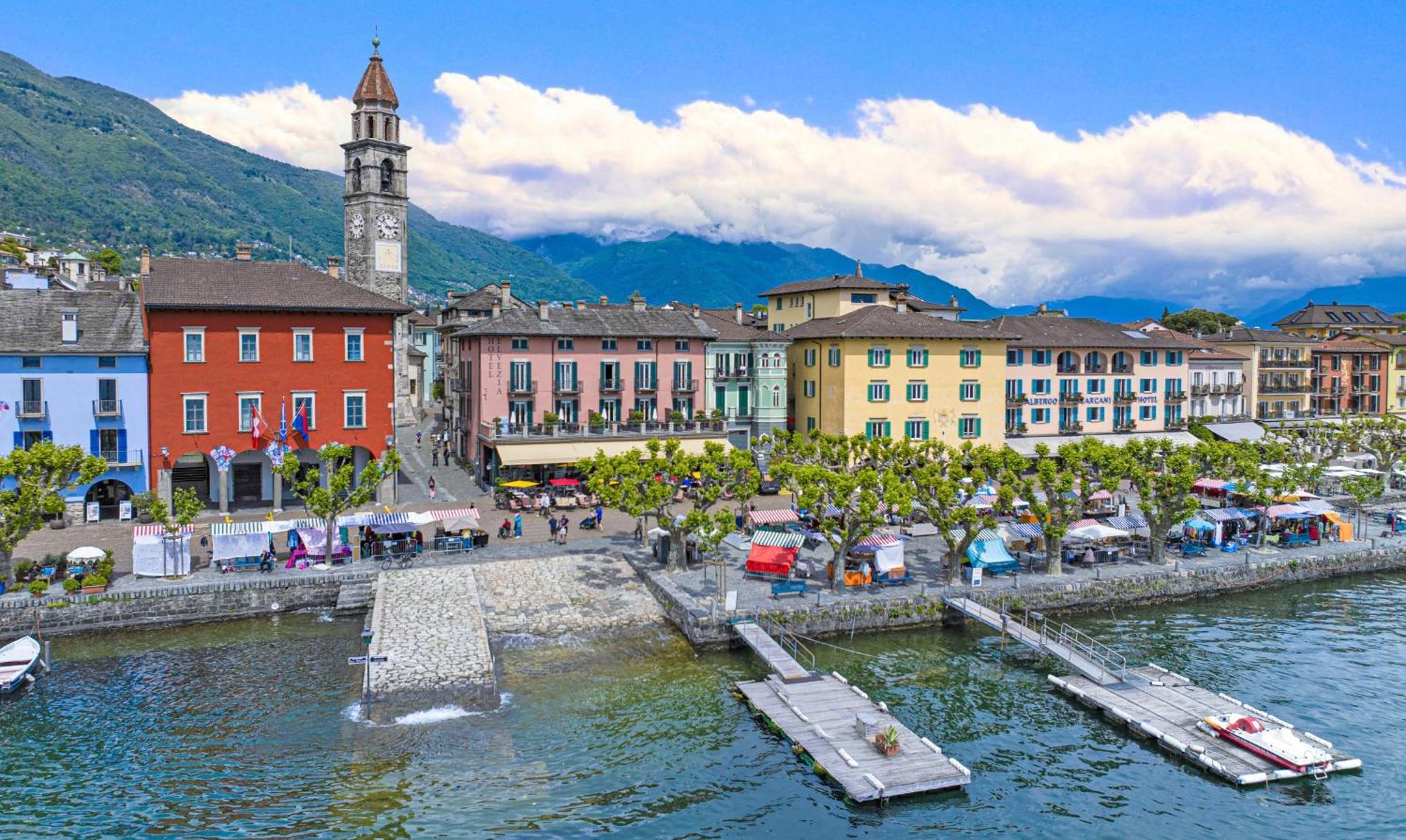 Hotel Elvezia Ascona Luaran gambar